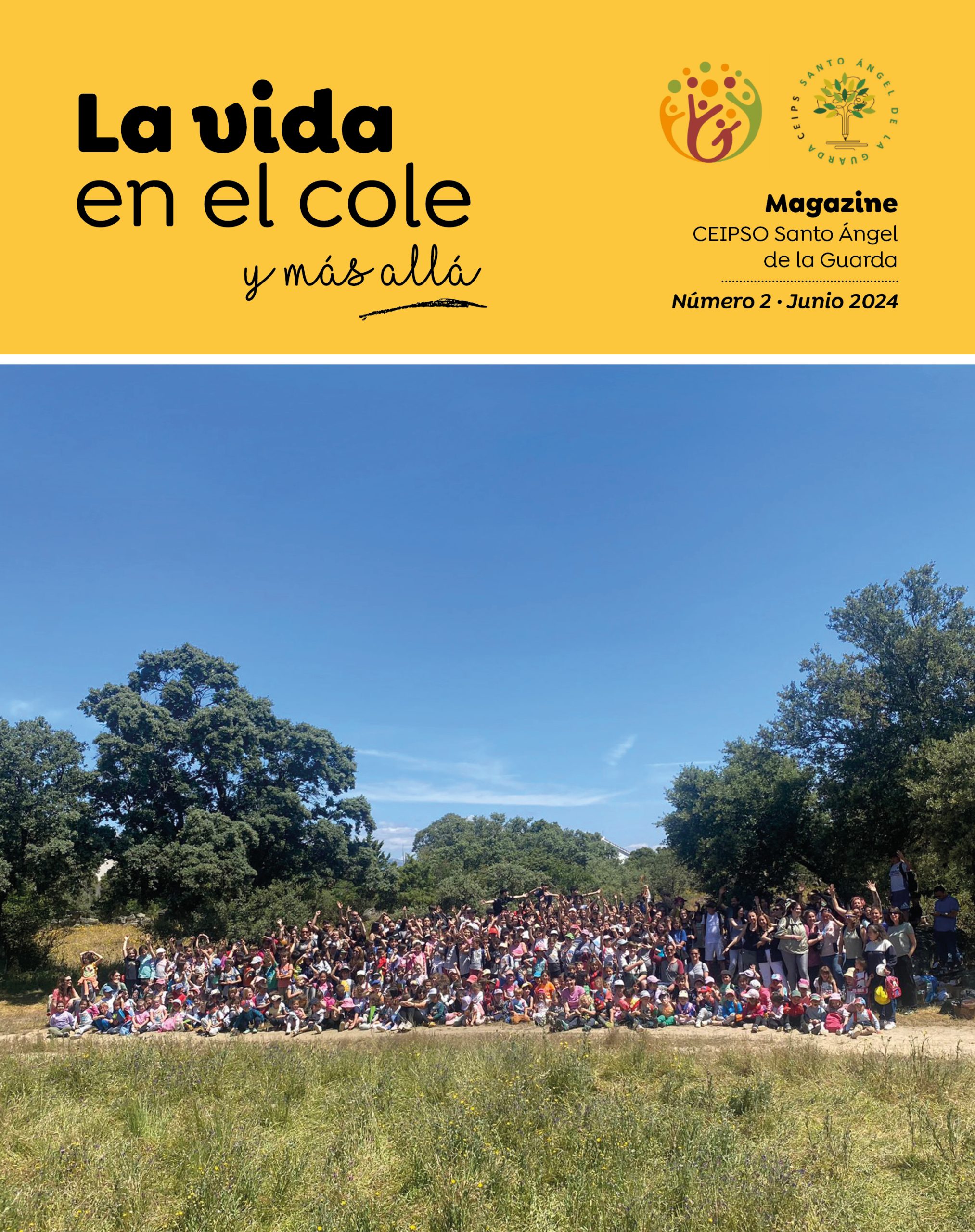 Portada La vida en el cole, junio 2024