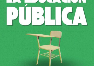 Por un EDUCACIÓN PÚBLICA y de CALIDAD. Manifestación 23F