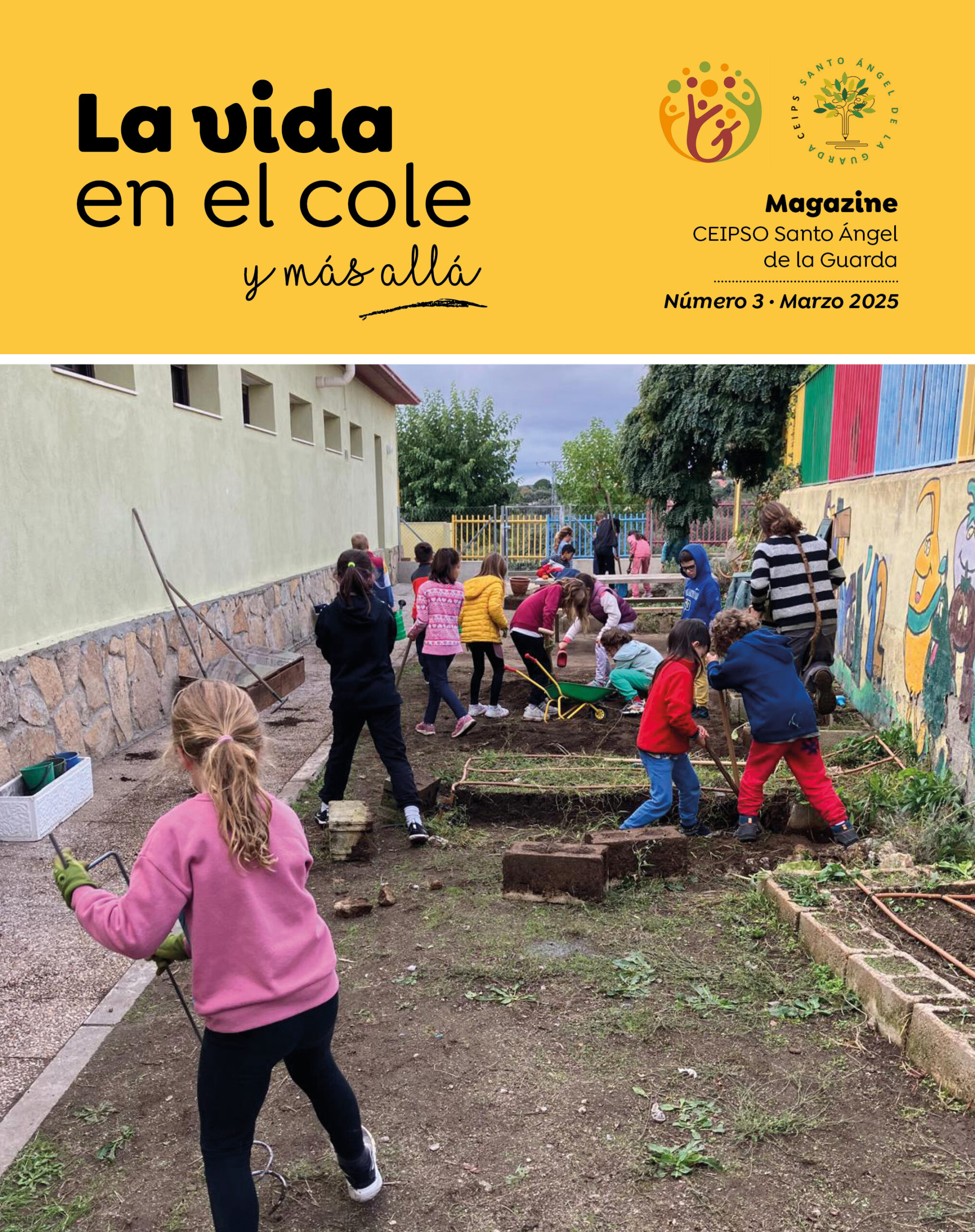 Portada La vida en el cole, marzo 2025